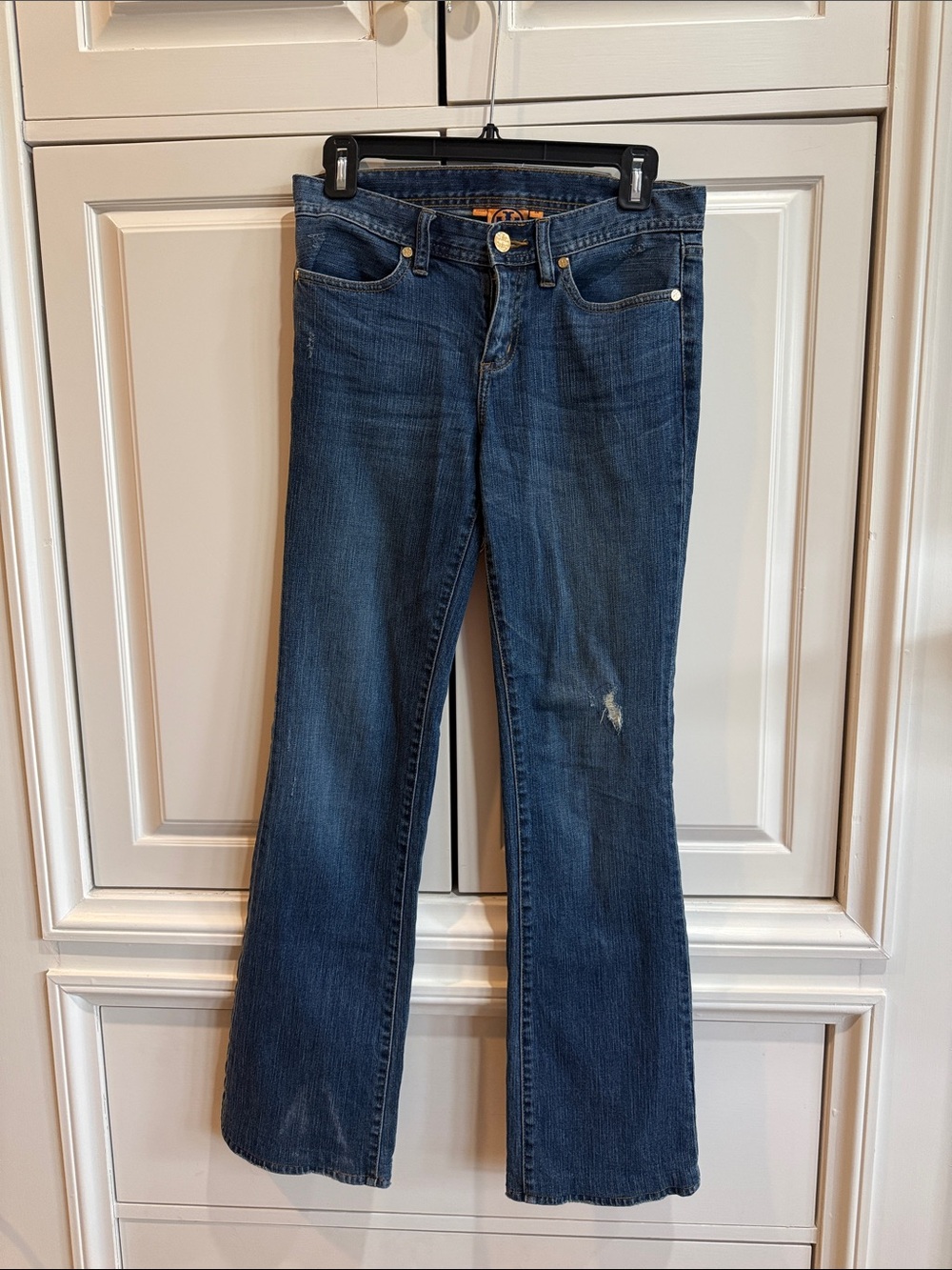 Tory Burch Dark Blue Flared Jeans